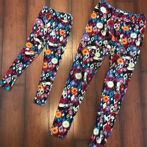 LulaRoe Cruella Deville Mommy & Me Leggings